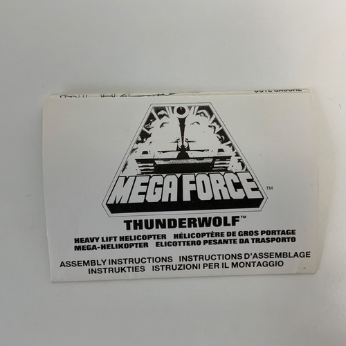 Kenner mega force thunderwolf - mega,