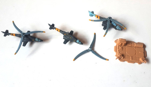 Rocs attack helicopters - helicopters, mega